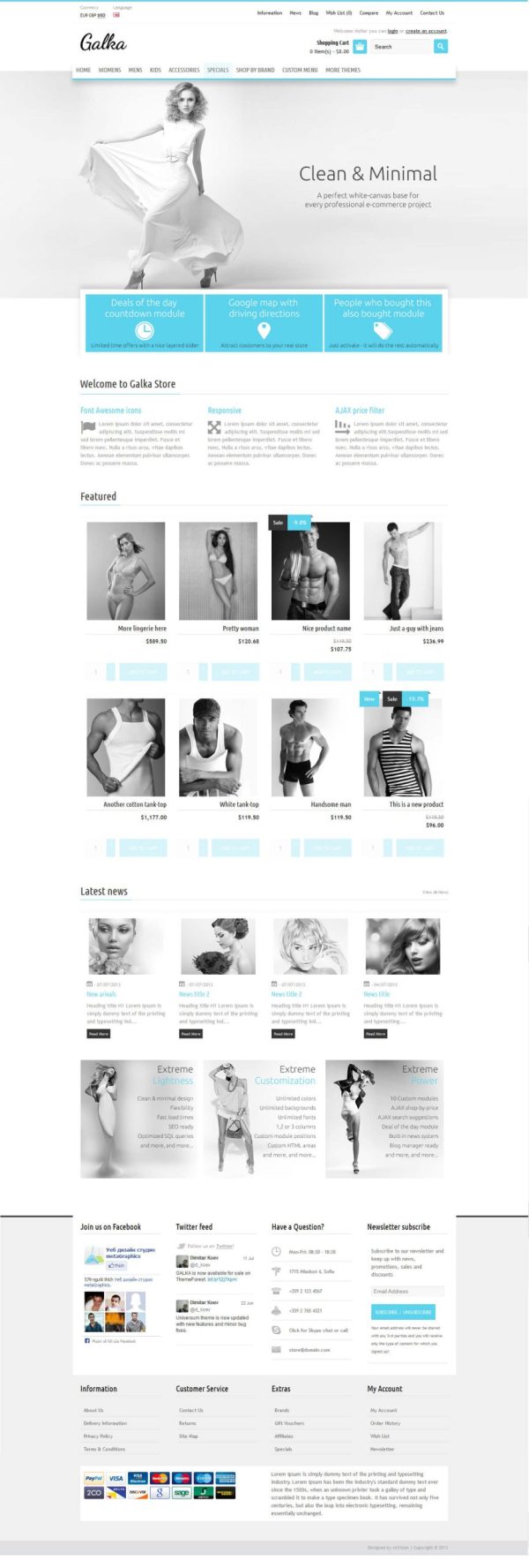 Mẫu web bán hàng chuyên nghiệp