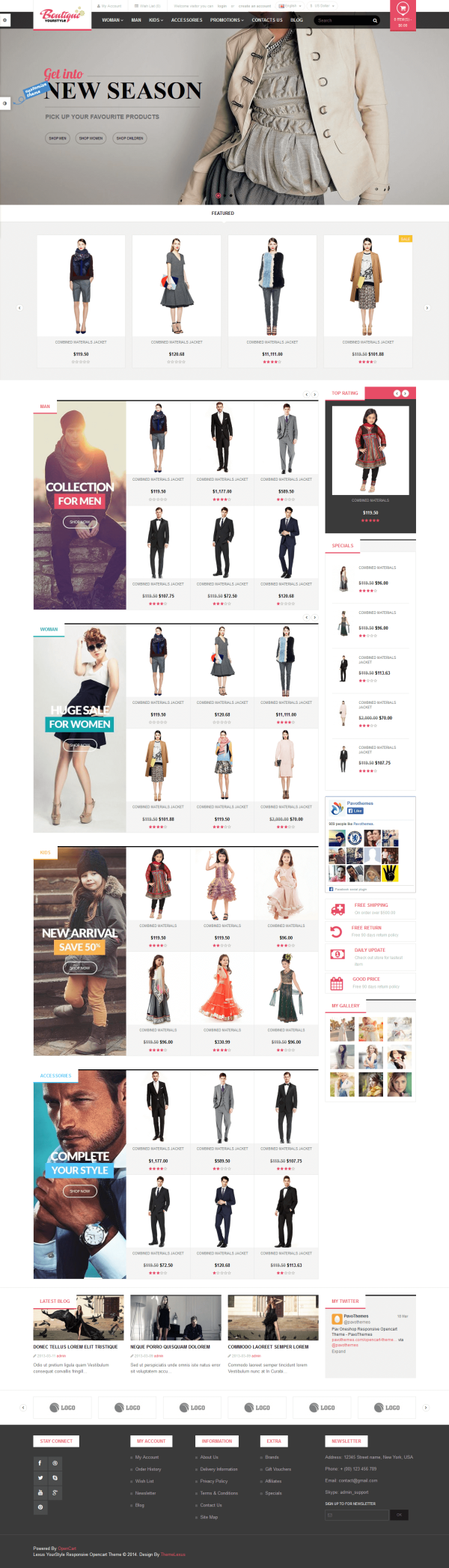 Thiết kế web bán hàng thời trang